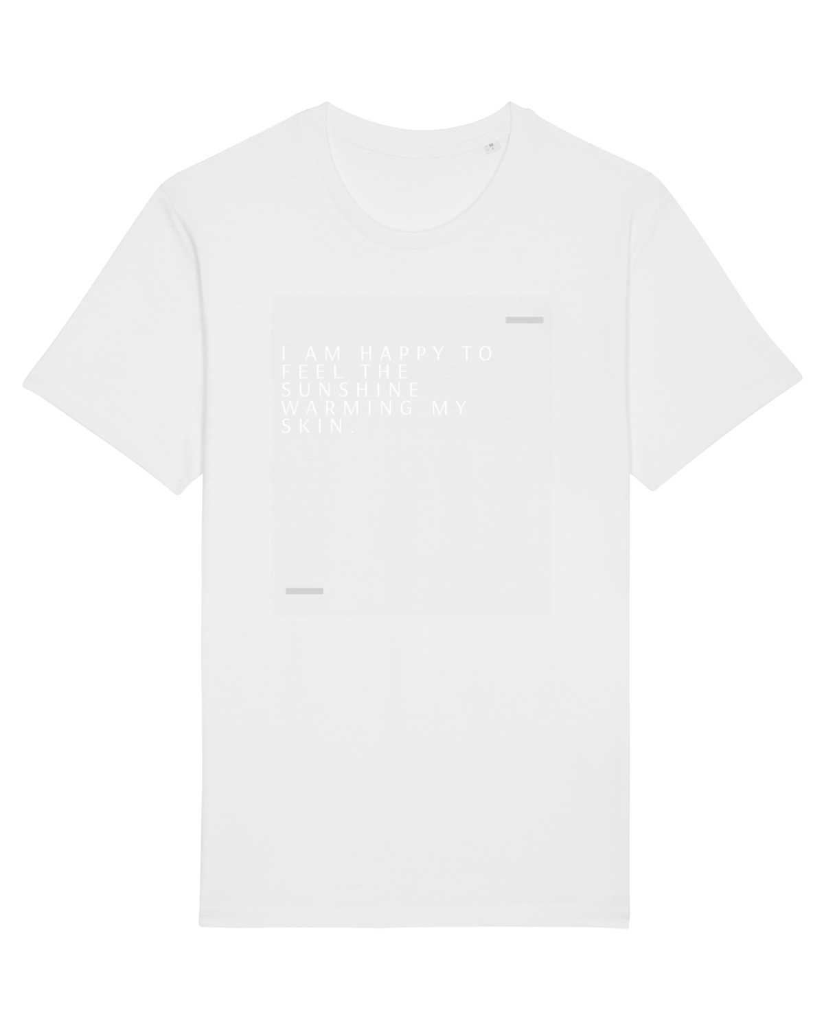 Tricou mânecă scurtă Unisex Rocker White