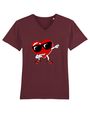 Dancing heart Burgundy