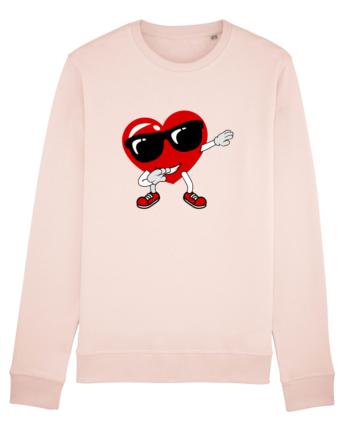 Bluză mânecă lungă Unisex Rise Candy Pink