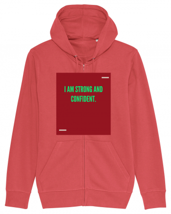 I am strong and confident. Carmine Red