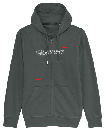 My failures have made me a better person. Anthracite