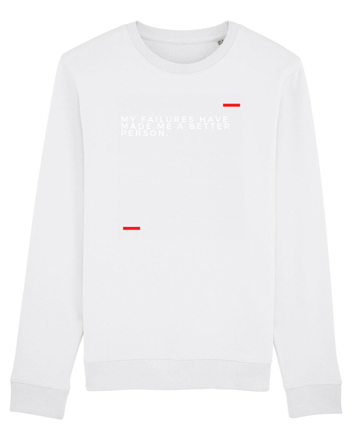 Bluză mânecă lungă Unisex Rise White