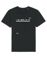 I am proud of my neverending resilience. Tricou mânecă scurtă Unisex Rocker