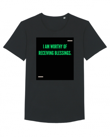 I am worthy of receiving blessings. Black
