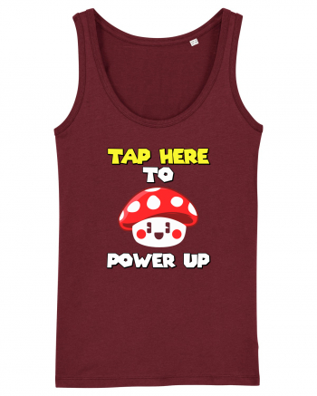 Tap here to power up Burgundy