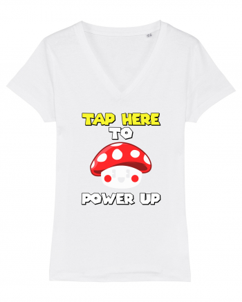 Tap here to power up White