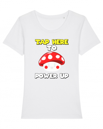 Tap here to power up White