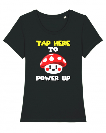 Tap here to power up Black