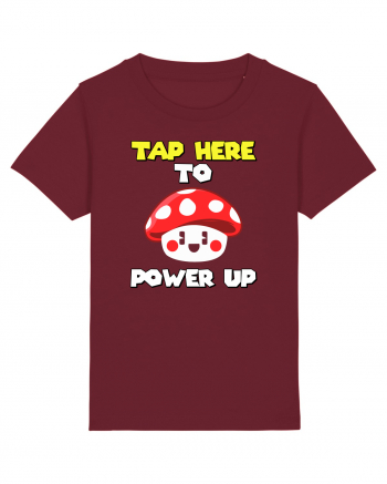 Tap here to power up Burgundy