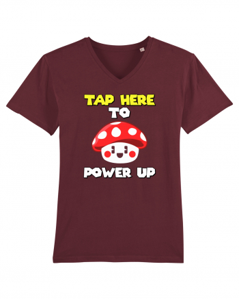 Tap here to power up Burgundy