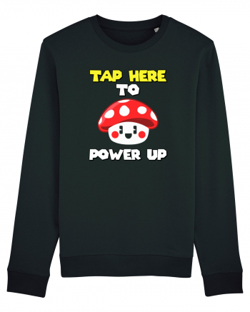 Tap here to power up Black