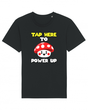 Tap here to power up Black