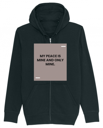 My peace is mine and only mine. Black