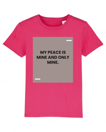 My peace is mine and only mine. Raspberry