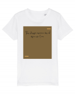 This stressful experience does not define who I am. Tricou mânecă scurtă  Copii Mini Creator