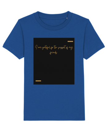 I am grateful for the support of my friends. Majorelle Blue