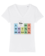 Periodic classes & DM Tricou mânecă scurtă guler V Damă Evoker