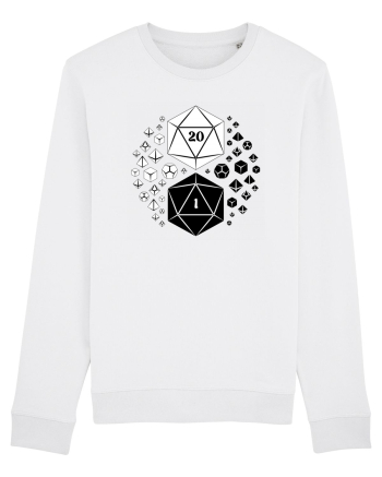 Yin & Yang dice White