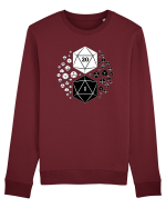 Yin & Yang dice Bluză mânecă lungă Unisex Rise