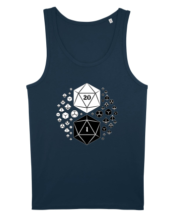Yin & Yang dice Navy