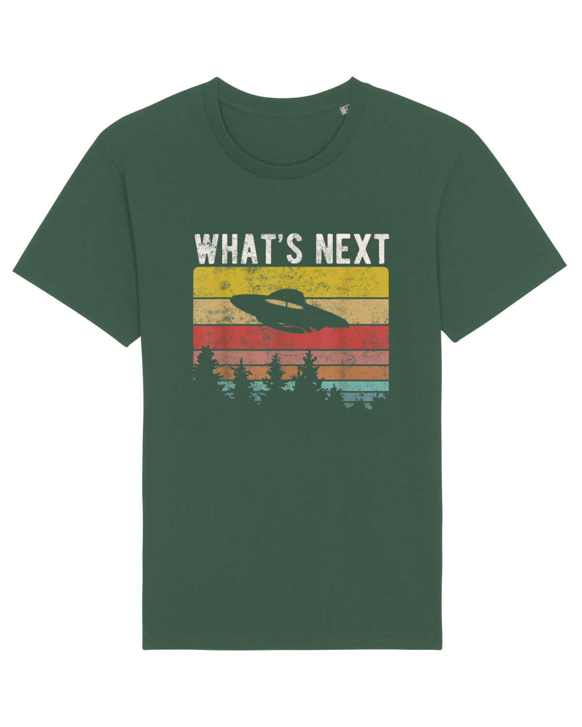 Tricou mânecă scurtă Unisex Rocker Bottle Green