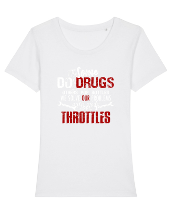 Throttles White