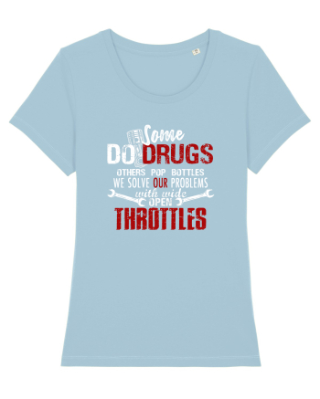 Throttles Sky Blue