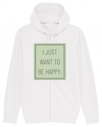 i jjust want to be happy White