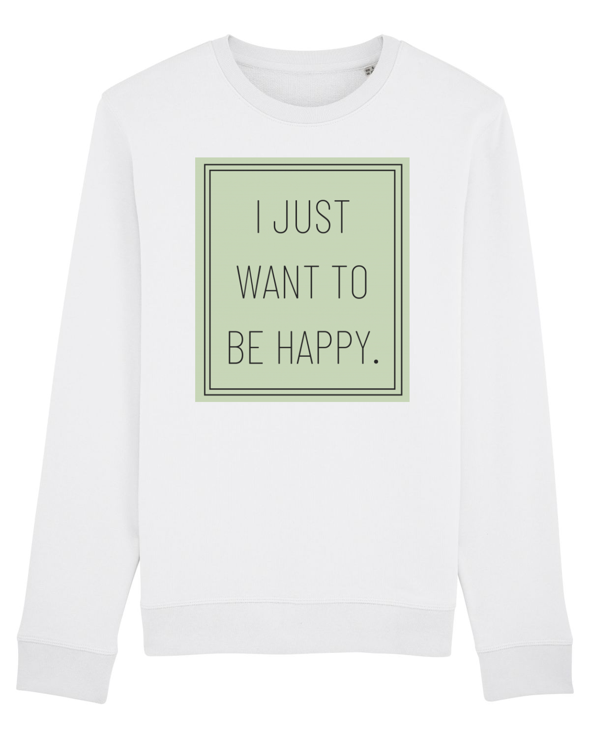 Bluză mânecă lungă Unisex Rise White