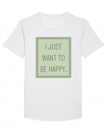 i jjust want to be happy White