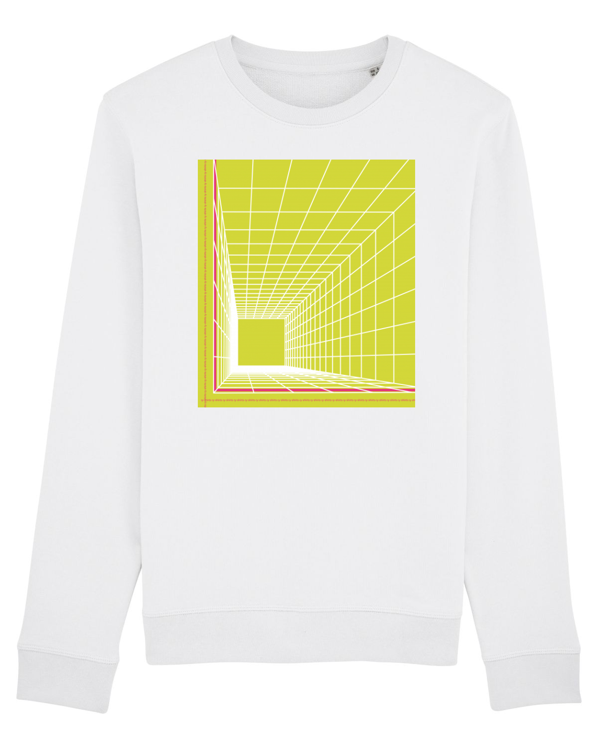 Bluză mânecă lungă Unisex Rise White
