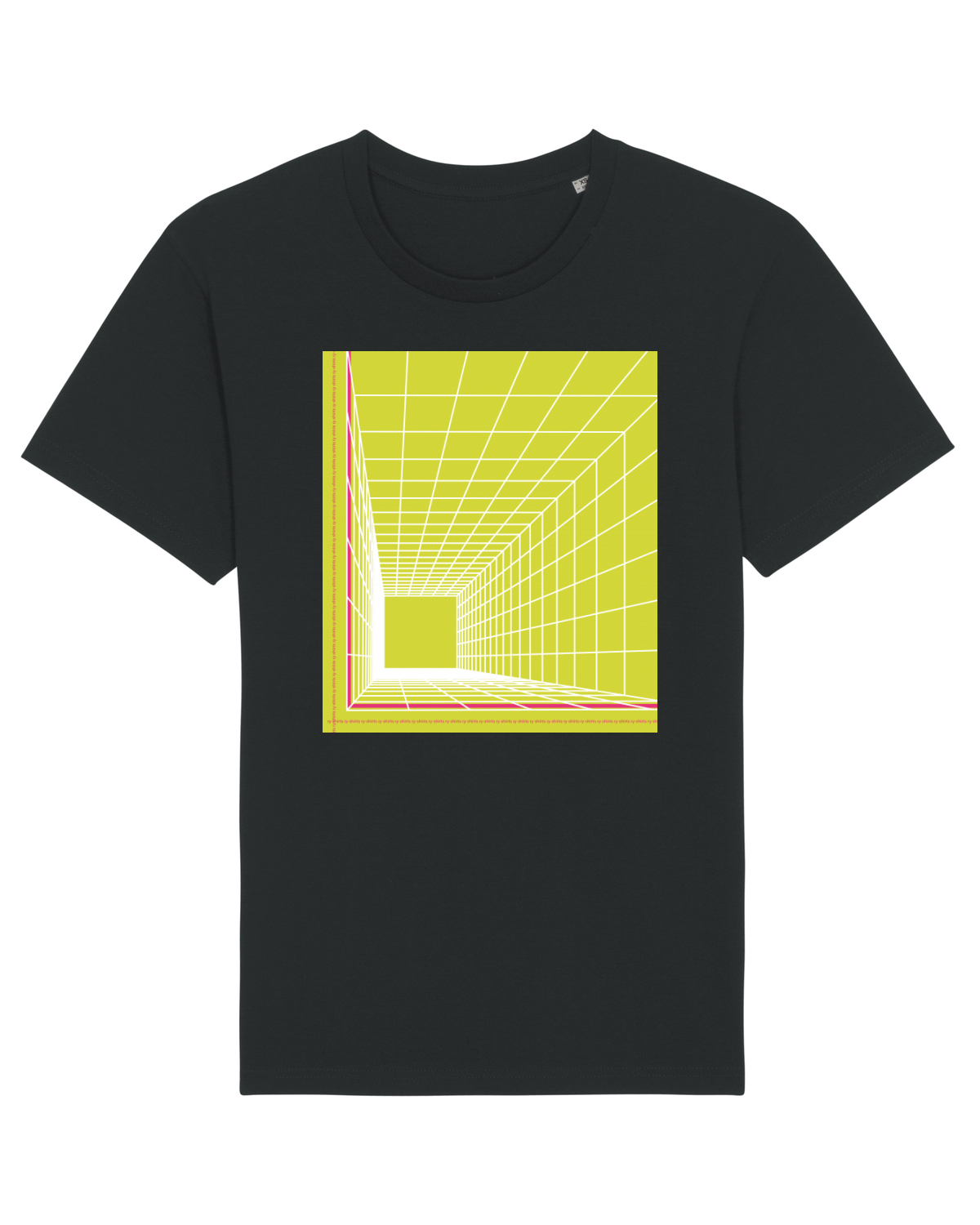 Tricou mânecă scurtă Unisex Rocker Black