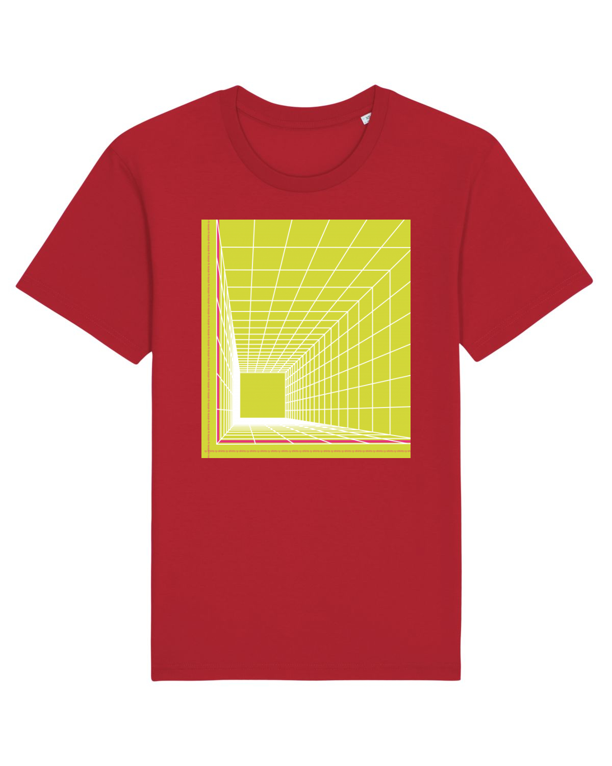 Tricou mânecă scurtă Unisex Rocker Red