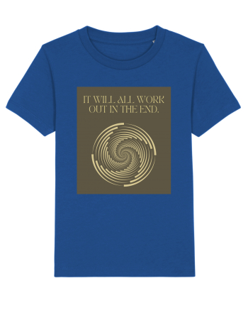 it will all work out in the end Majorelle Blue