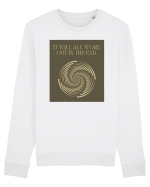 it will all work out in the end Bluză mânecă lungă Unisex Rise