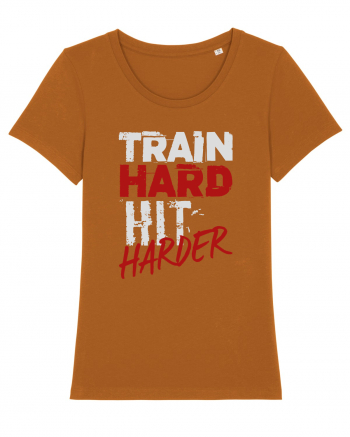 Train hard Hit harder Roasted Orange