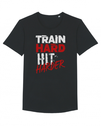Train hard Hit harder Black