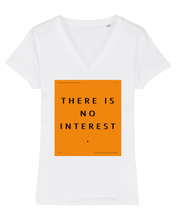 there is no interest White