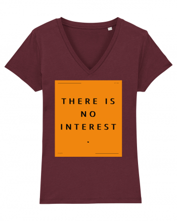 there is no interest Burgundy