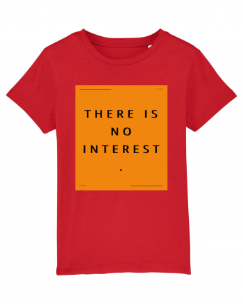 there is no interest Red