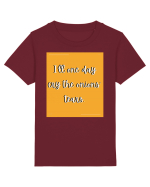 i ll one day cry the onions tears Tricou mânecă scurtă  Copii Mini Creator
