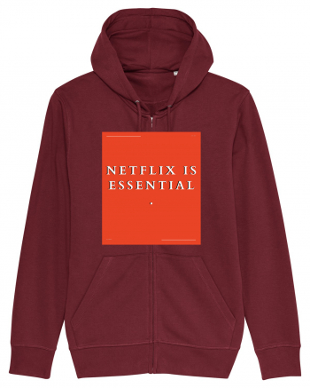 netflix is essential Burgundy