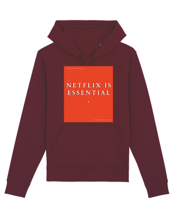 netflix is essential Burgundy