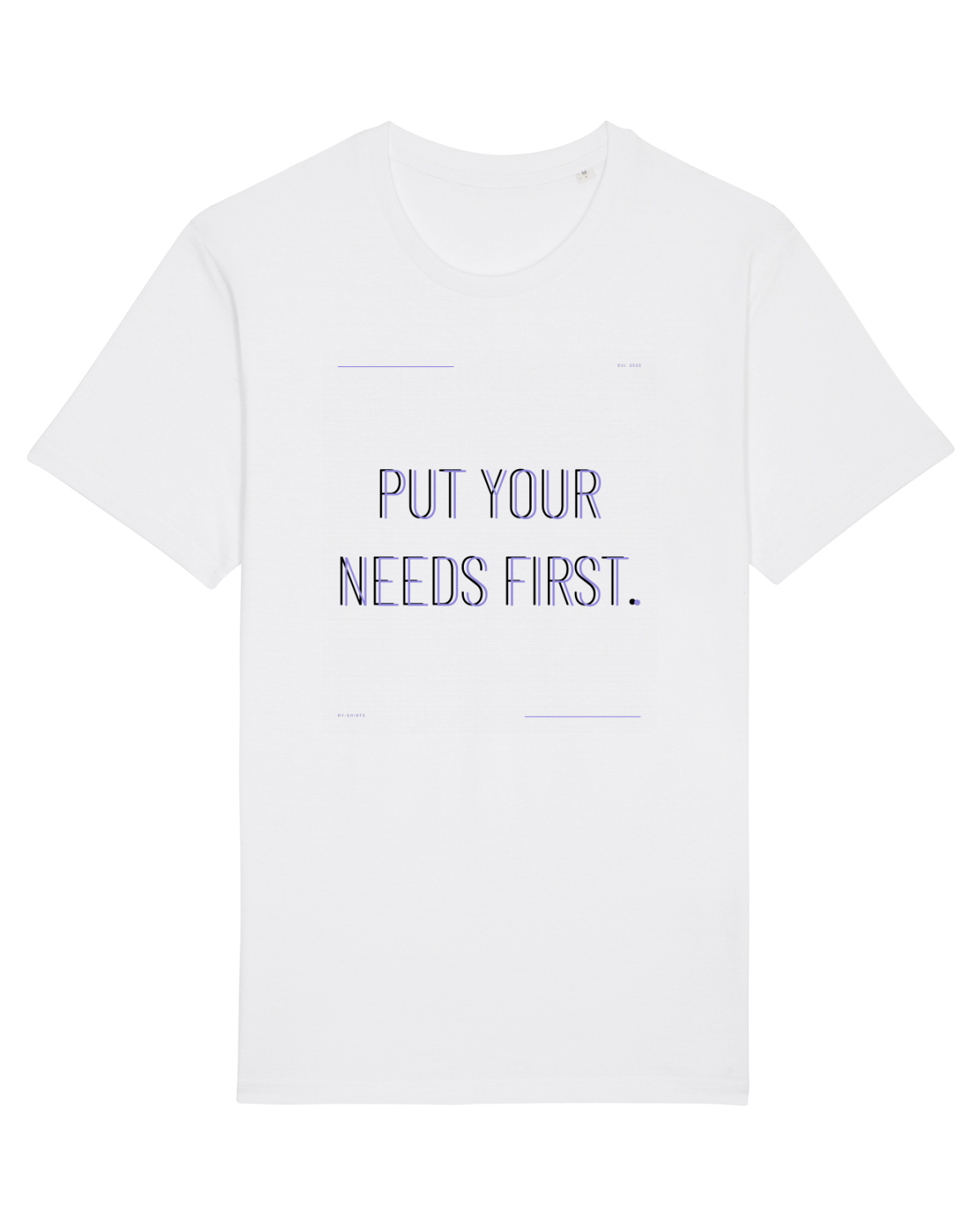 Tricou mânecă scurtă Unisex Rocker White