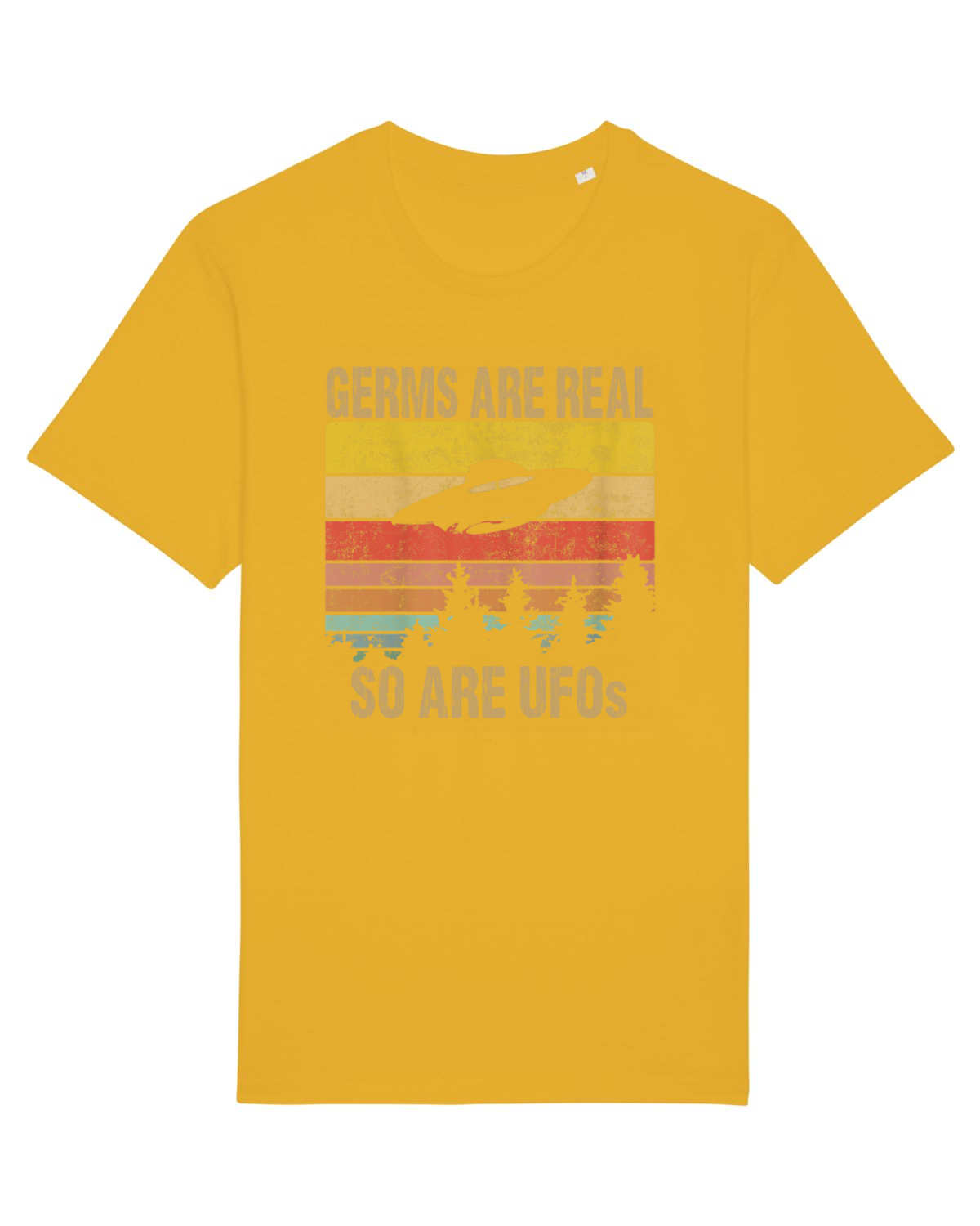 Tricou mânecă scurtă Unisex Rocker Spectra Yellow