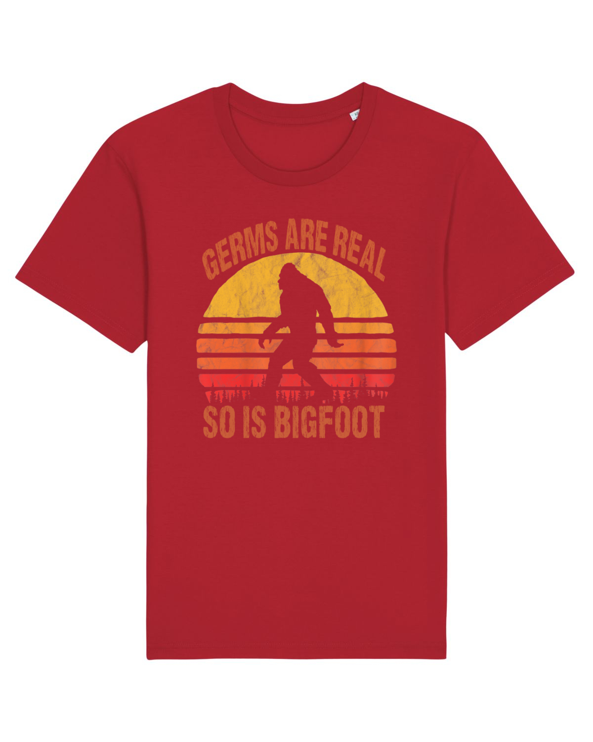 Tricou mânecă scurtă Unisex Rocker Red