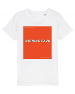 noting to do Tricou mânecă scurtă  Copii Mini Creator