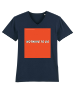 noting to do Tricou mânecă scurtă guler V Bărbat Presenter