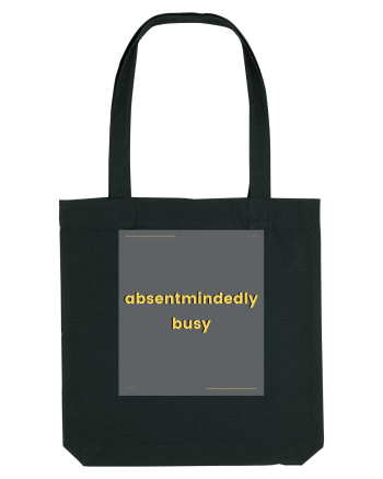 absentmindedely busy Black