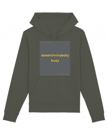 absentmindedely busy Khaki